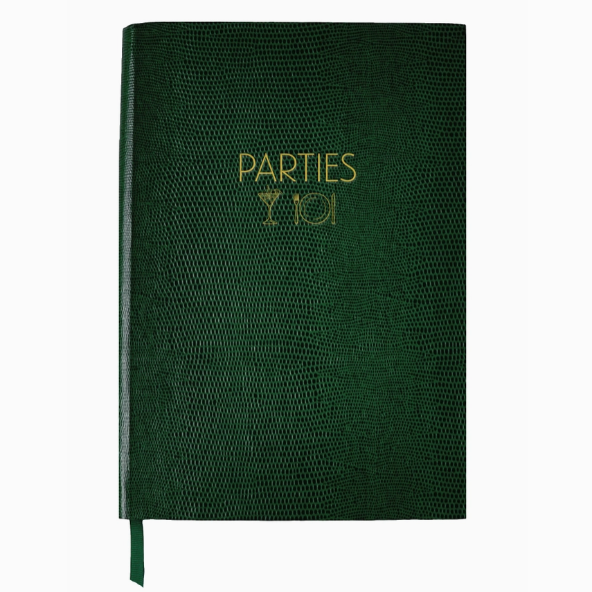 Dinner Parties Book, Dark Green
