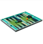 Tartan Lacquer Backgammon Set