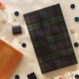 Tartan Lacquer Backgammon Set