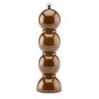Brown Lacquer Salt or Pepper Mill
