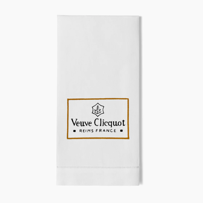 Veuve Label Hand Towel