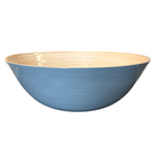 Bamboo Large Party Bowl, Dove Blue