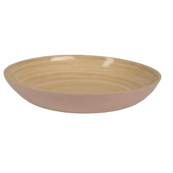 Bamboo Fruit Bowl, Blush
