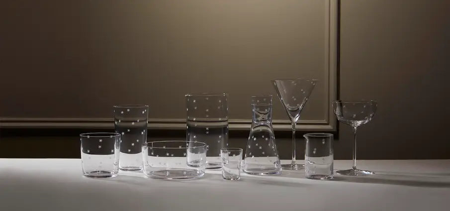 Classic Star Cut Martini, Pair
