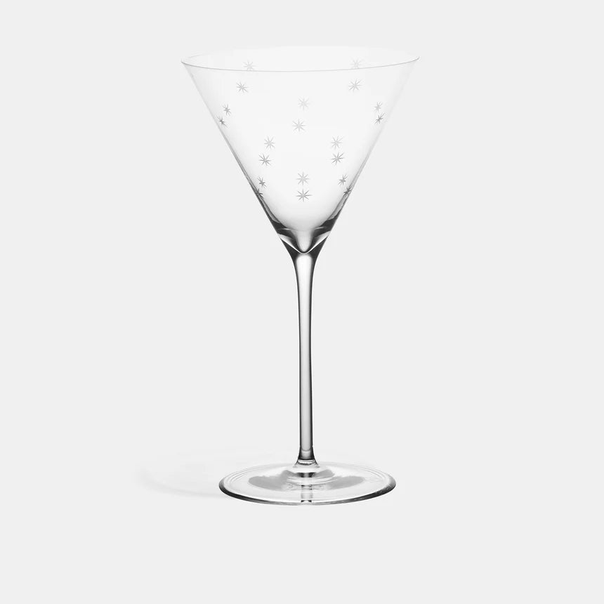 Classic Star Cut Martini, Pair