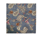 Paisley Vine Tablecloth in Blue & Gray