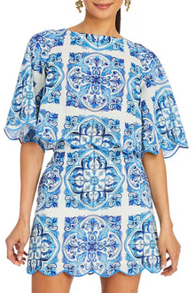 Charlize Scallop Top