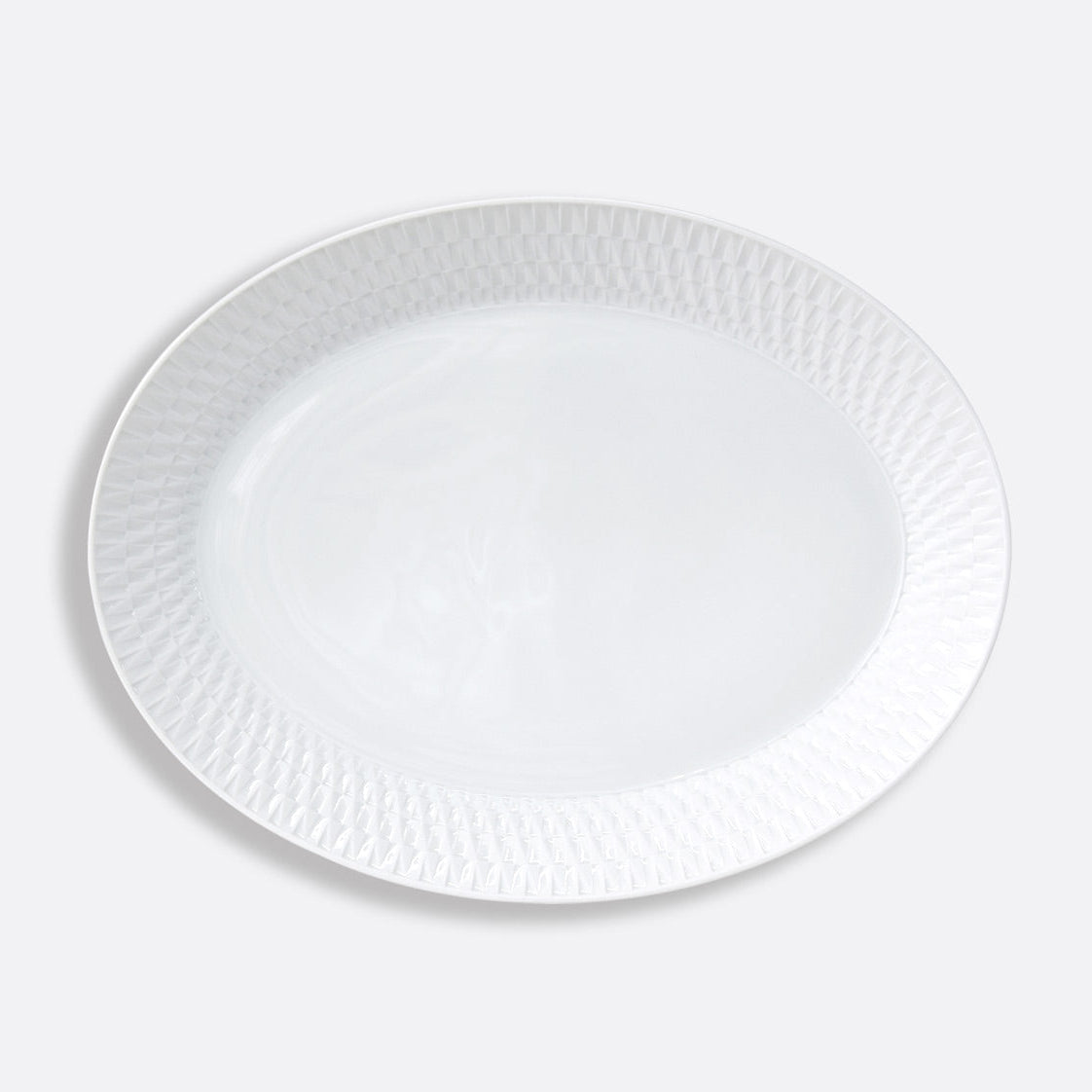 Twist Oval Platter. 13"