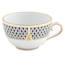 Herend Art Deco Black Tea Cup