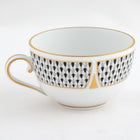Herend Art Deco Black Tea Cup