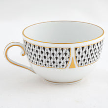 Herend Art Deco Black Tea Cup