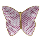 Herend Butterfly Dish, Pink