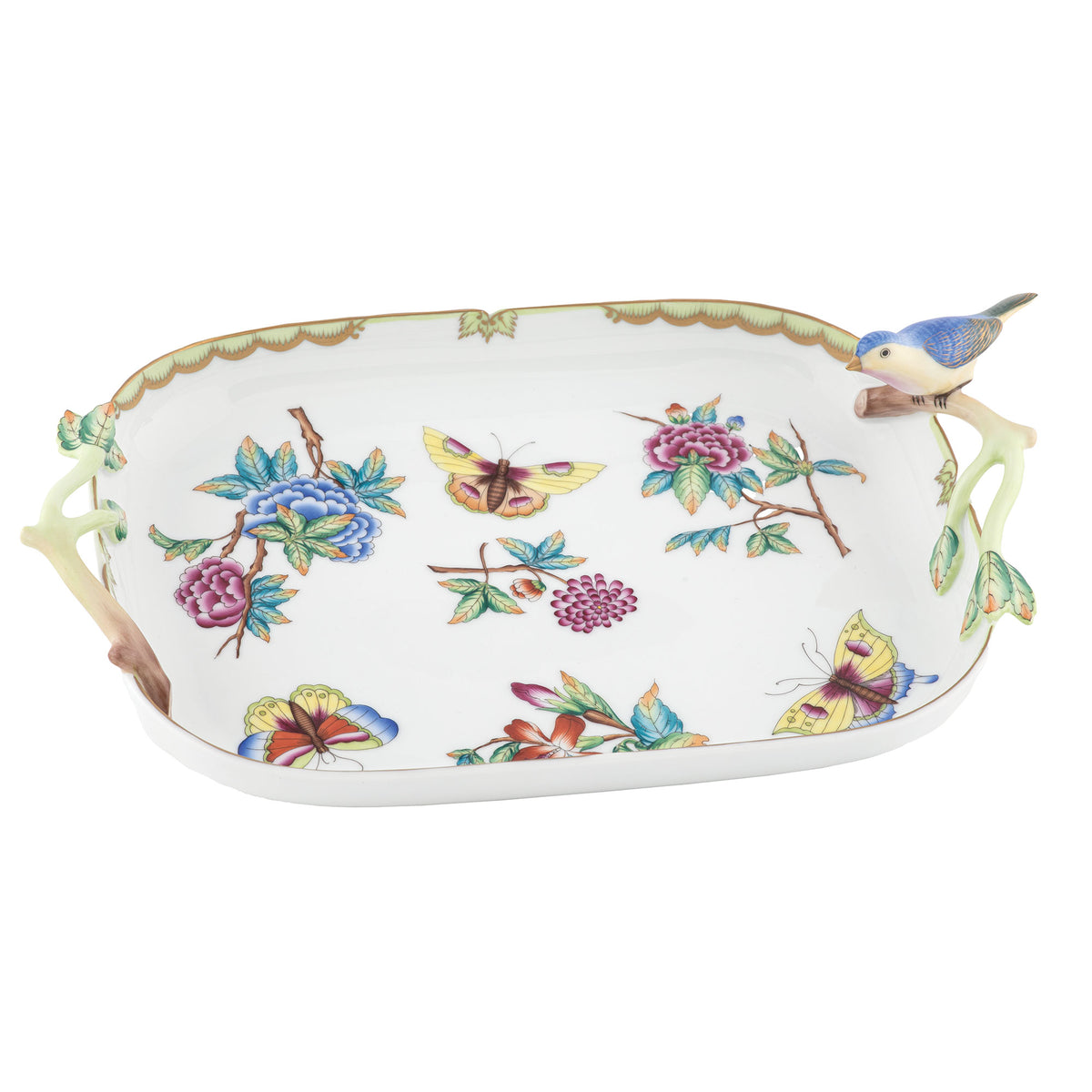 Herend Queen Victoria Limited Edition Celebration Tray, 12.5"