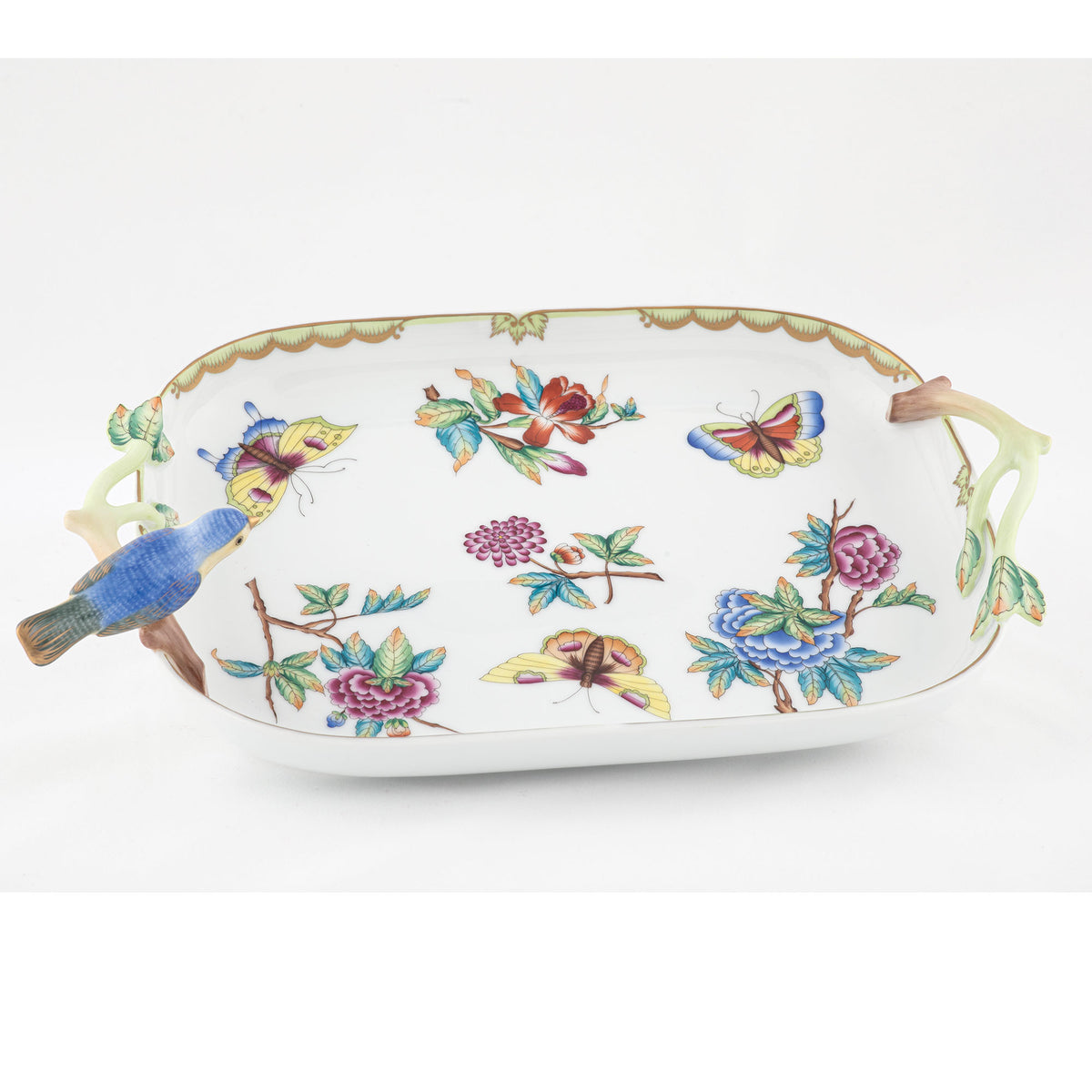 Herend Queen Victoria Limited Edition Celebration Tray, 12.5"
