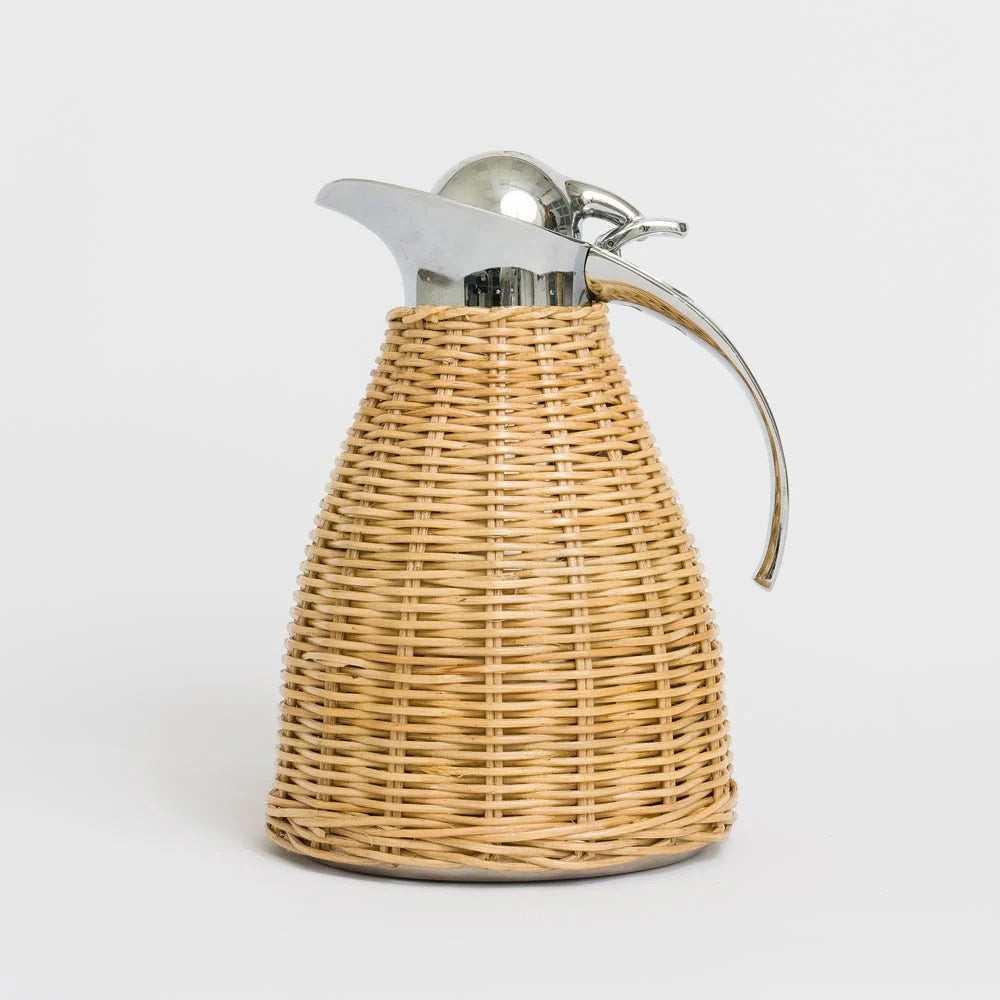Wicker Thermos