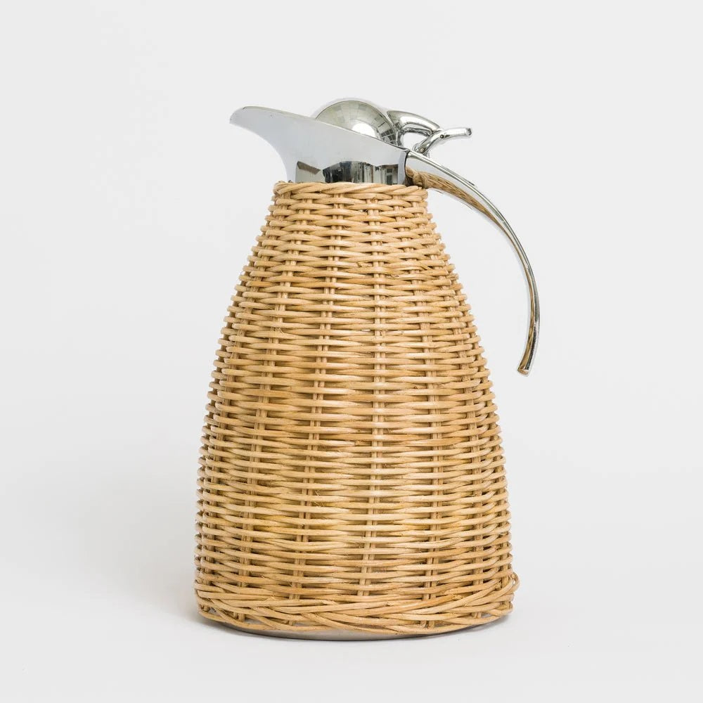 Wicker Thermos