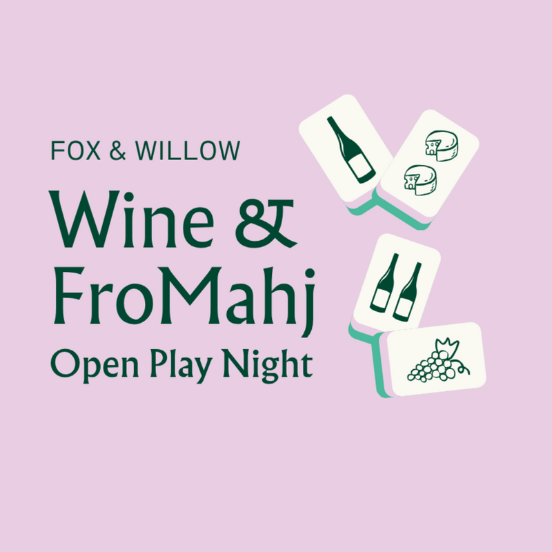 Wine & FroMahj: Thurs 7/16/26, 6 - 8:30 PM