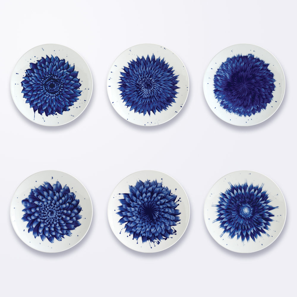 In Bloom Salad Plates, Set of Six