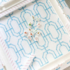 Bamboo Sky Blue 53x53 Table Topper