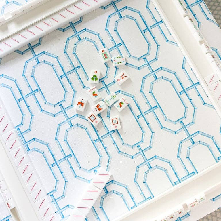 Bamboo Sky Blue 53x53 Table Topper
