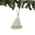 Sailboat Polish Glass Ornament