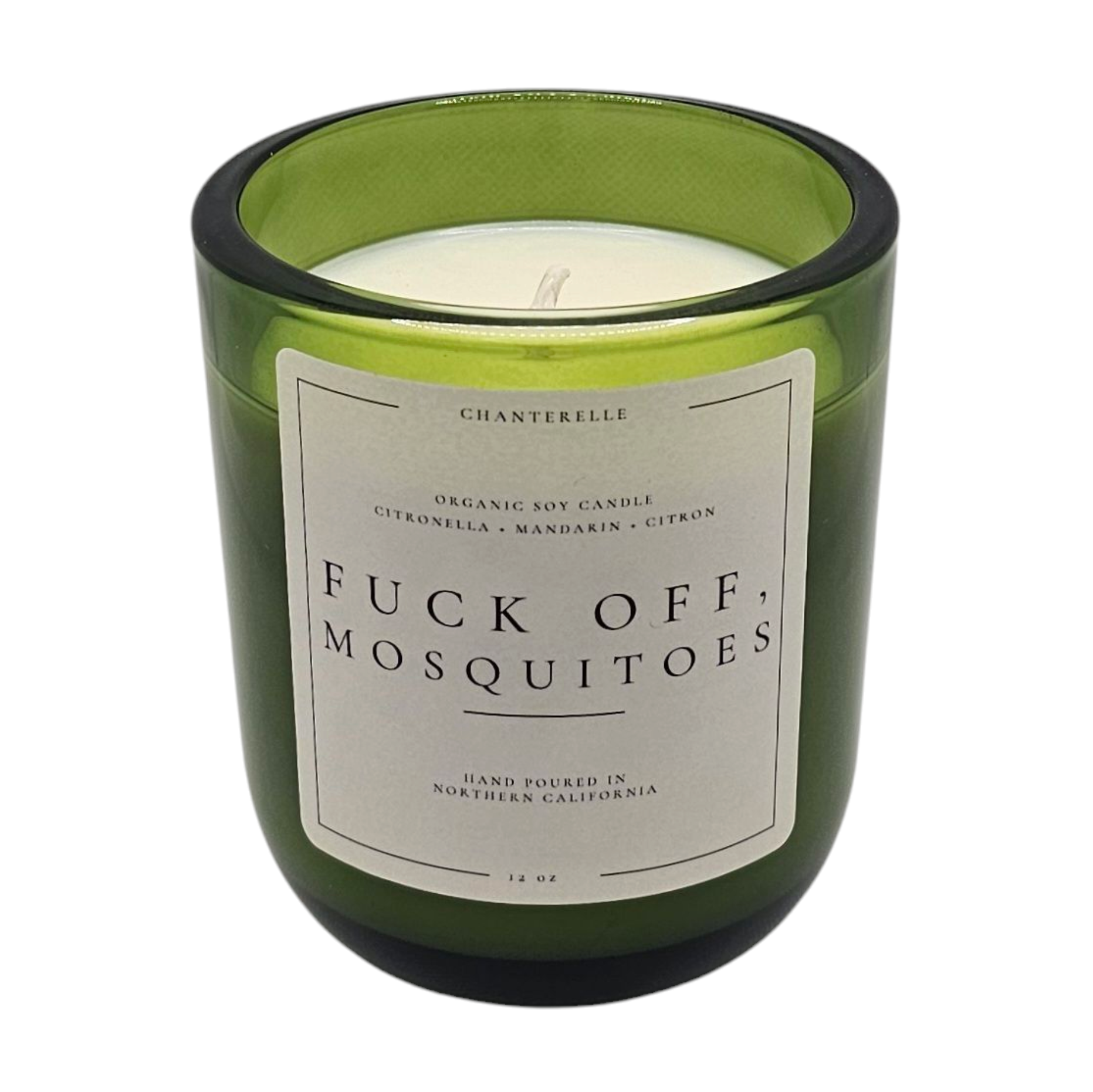 F*ck Off Mosquitoes Organic Candle