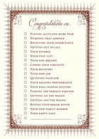 General Congratulations Card