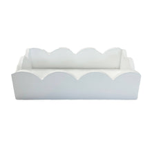 White Lacquered Guest Towel Holder
