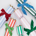 Stripe Velvet Bow Crackers, Set of 6