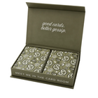 Green Bandanna Canasta Cards with Points