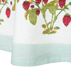 Strawberry Blue 90" Round Tablecloth