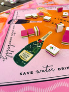 Bams & Bubbly Mahjong Mat