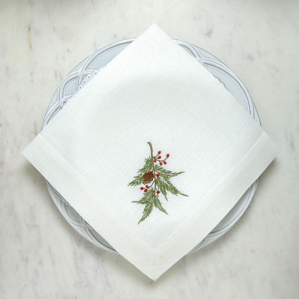 Natale Pine Napkins