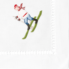 Skiers Cocktail Napkins | Mixed Set of 4