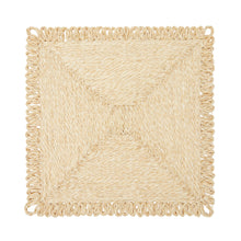 Square Abaca Placemat, Natural