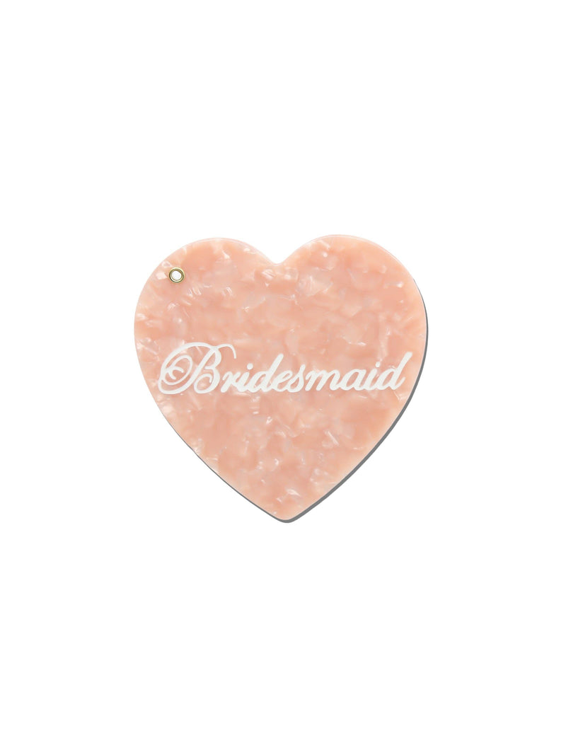 Bridesmaid Heart Compact Mirror