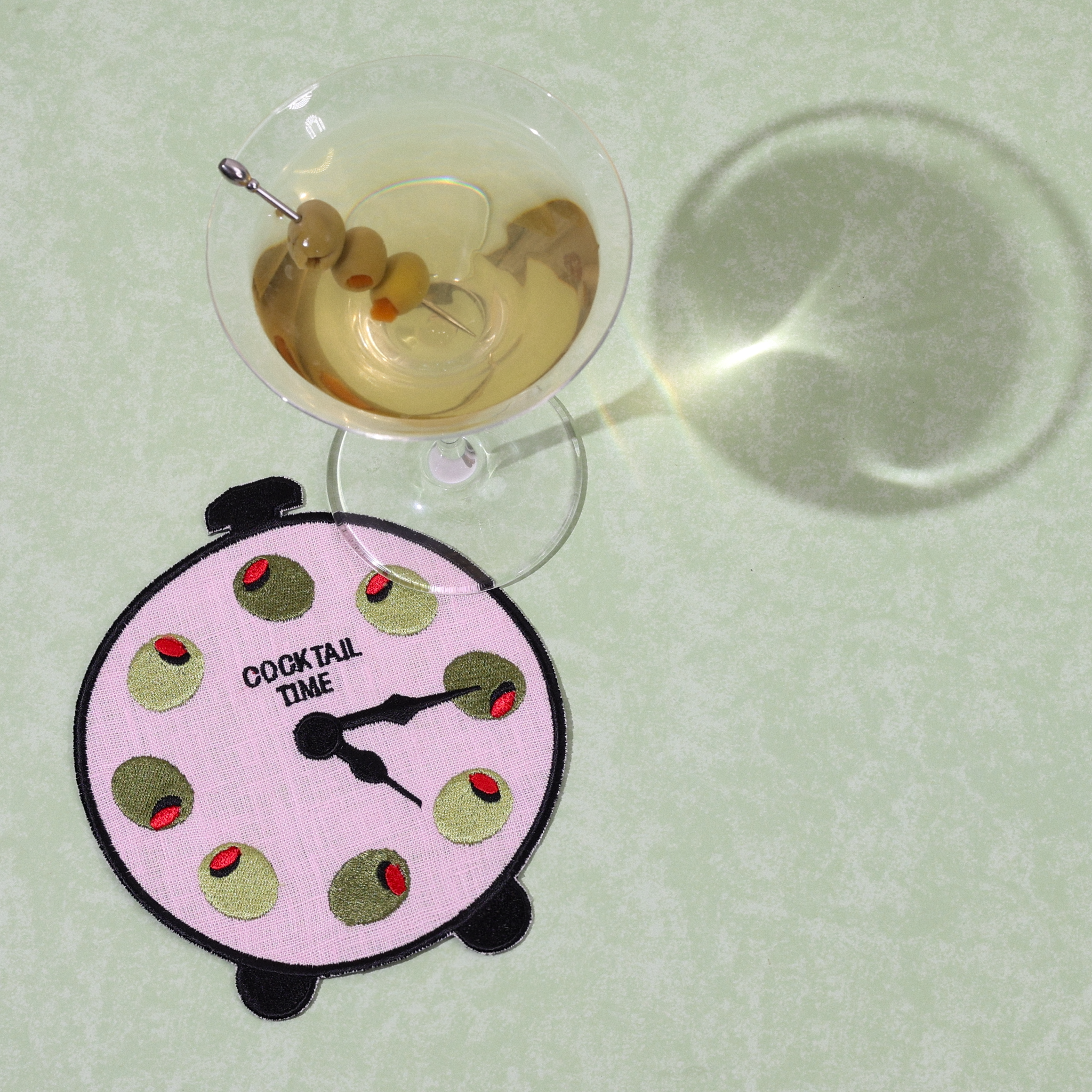 Cocktail Time Linen Cocktail Napkins