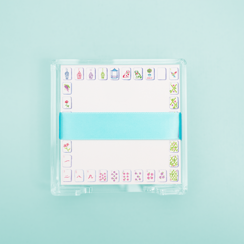 Mahjong Desk Set