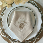 Pinecone Linen Napkin