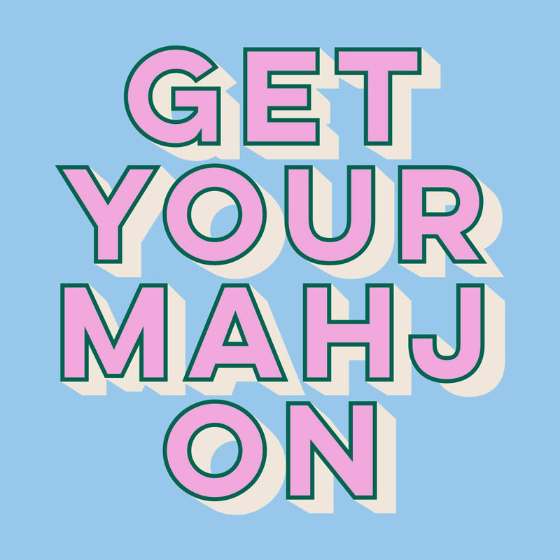 Mahj On Cocktail Napkin