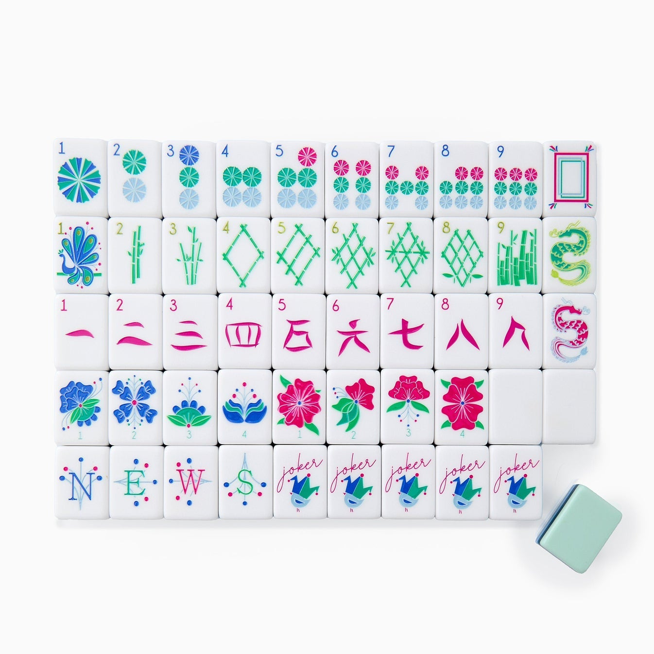 Birdie Mahjong Tiles