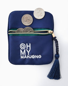 Blue Coin & Dice Bag