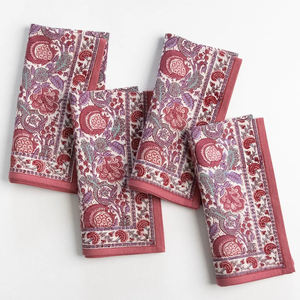 Bohemian Dusty Rose Napkin
