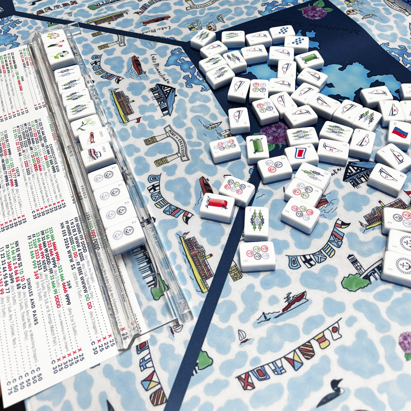 Nautical Mahjong Tile Set