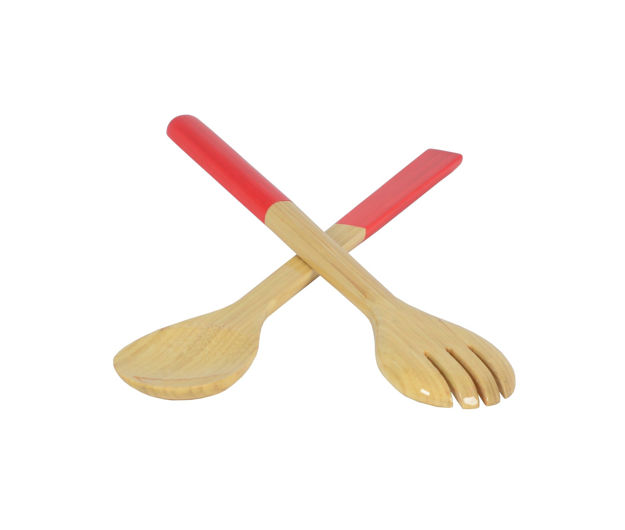 Bamboo 14.7 White Server Set