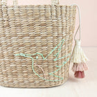 Embroidered Hummingbird Tote