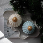 Cream White Ornament Candle