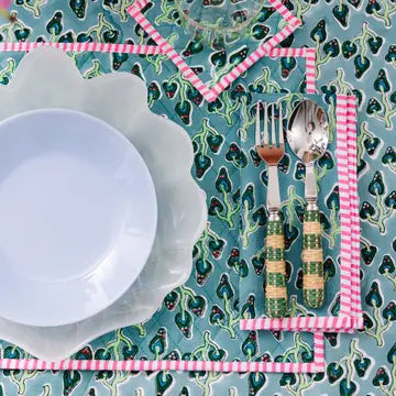 Rattan 5 Piece Setting
