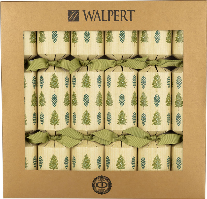 Evergreen Crackers, Set of 6