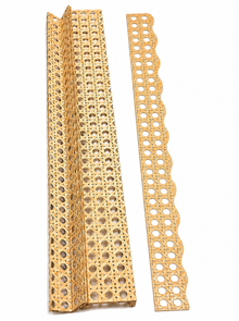 Cane Mahjong Racks & Scalloped Pushers
